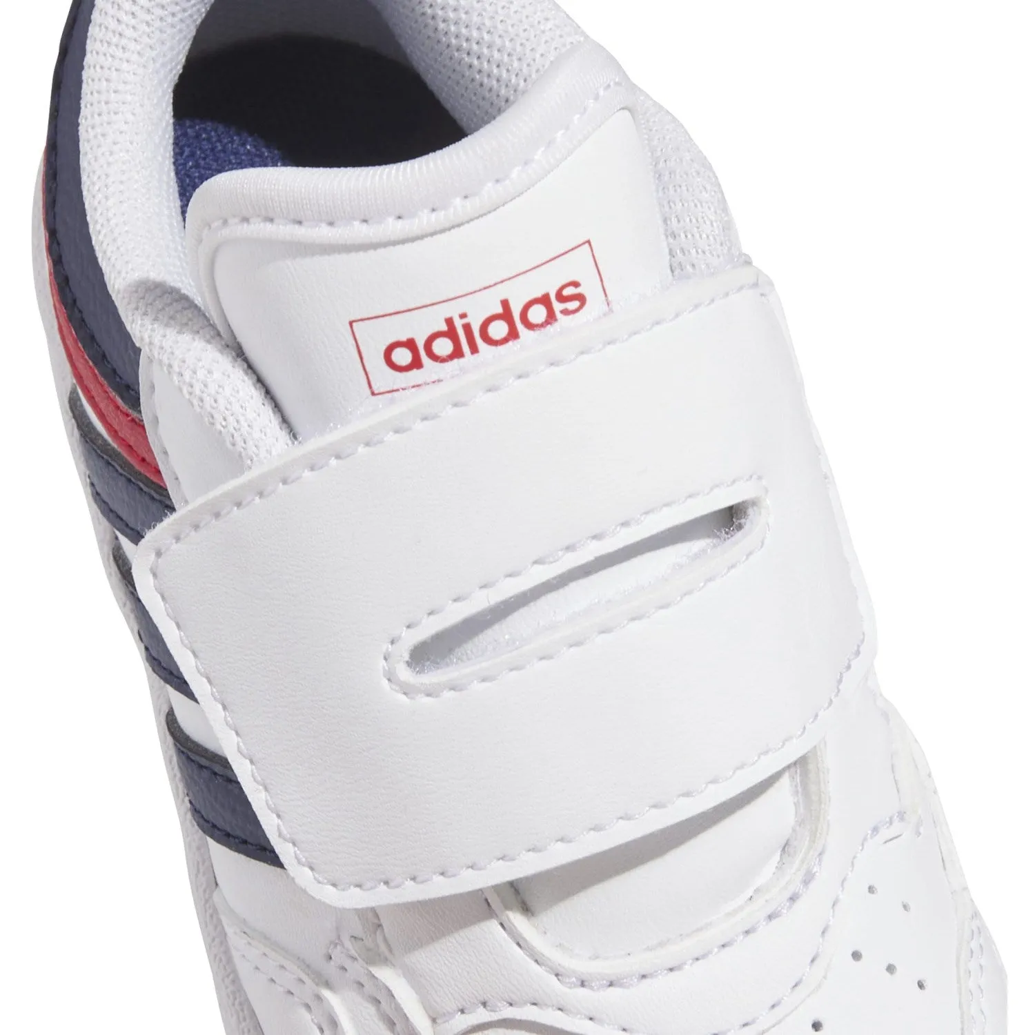 adidas Originals Ftwr White/Dark Blue/Better Scarlet Hoops 4.0 Cf I Sneakers