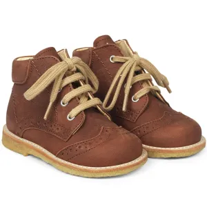 Angulus Beginner Shoes w Lace Cognac