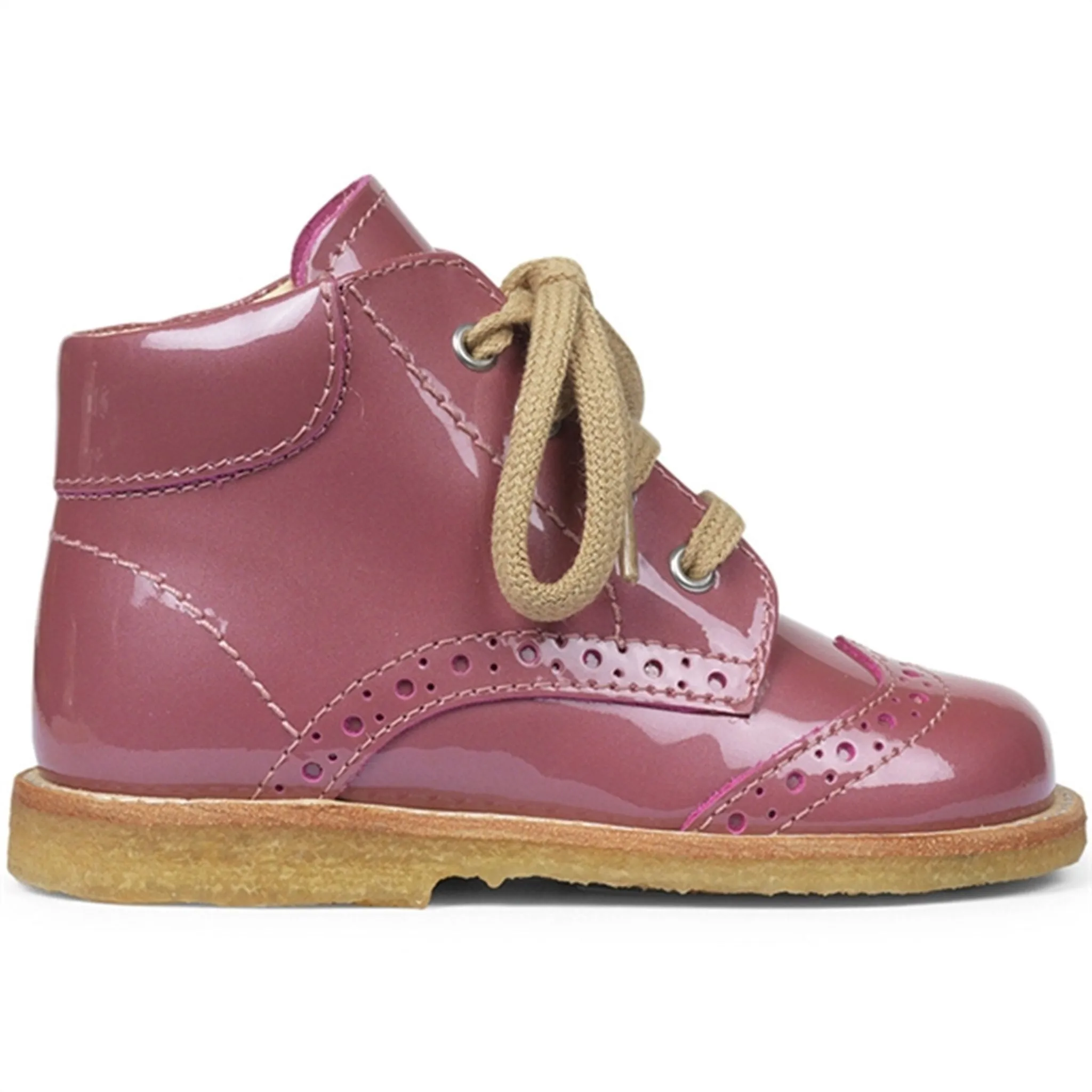 Angulus Beginner Shoes w Lace Rose