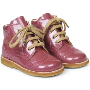 Angulus Beginner Shoes w Lace Rose