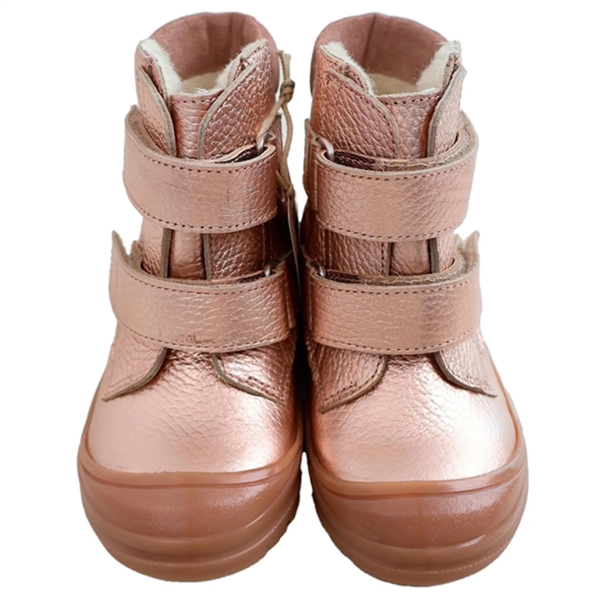 Angulus Starter Tex Boots With Velco Ligth Copper/Pale Mauve