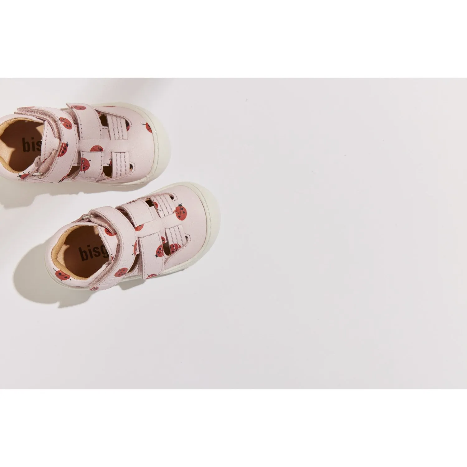 Bisgaard Lady Bugs Barefoot Hana First Step Shoe