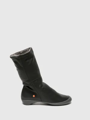 Black Knee-High Boots