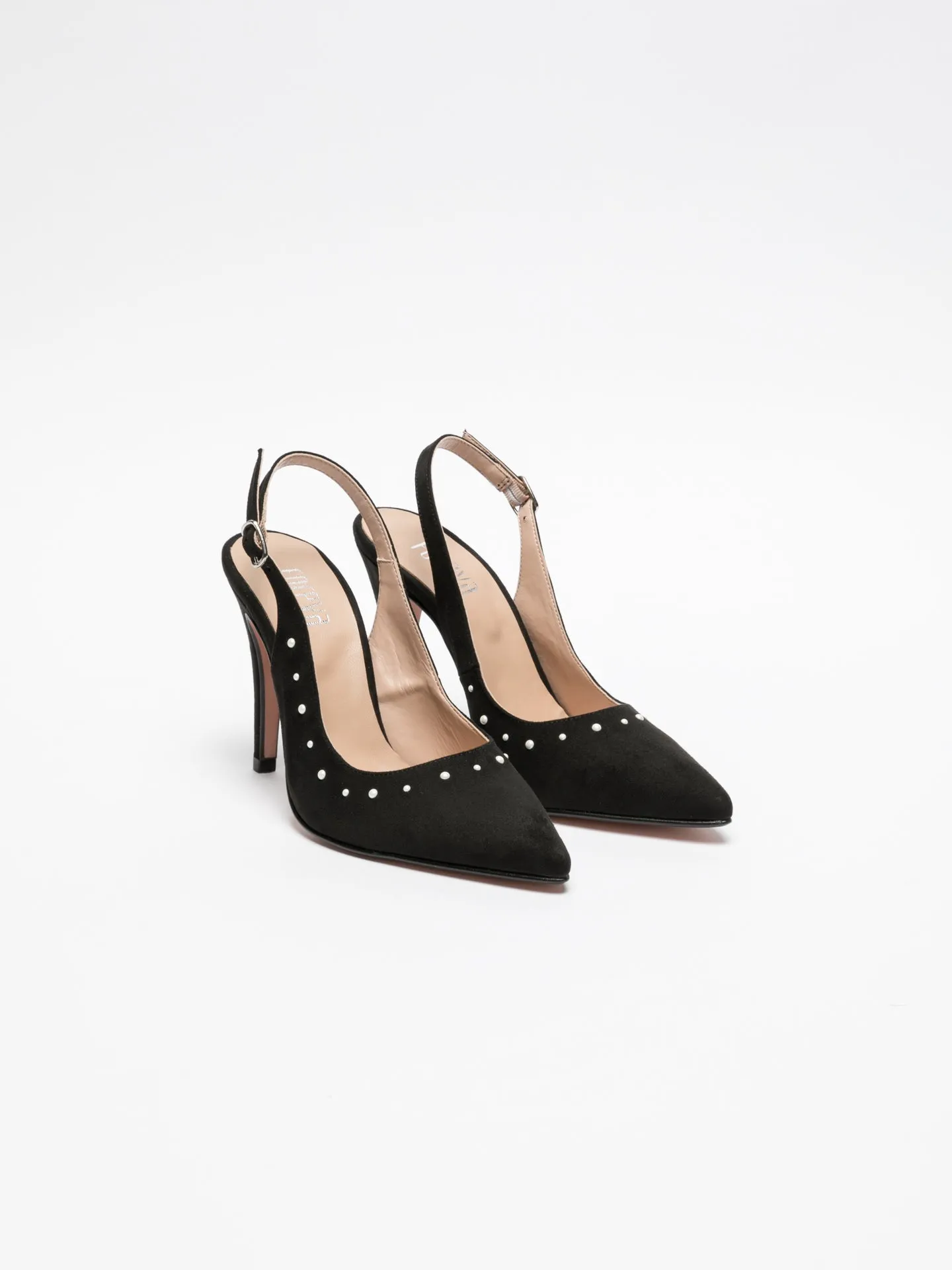 Black Sling-Back Pumps Shoes