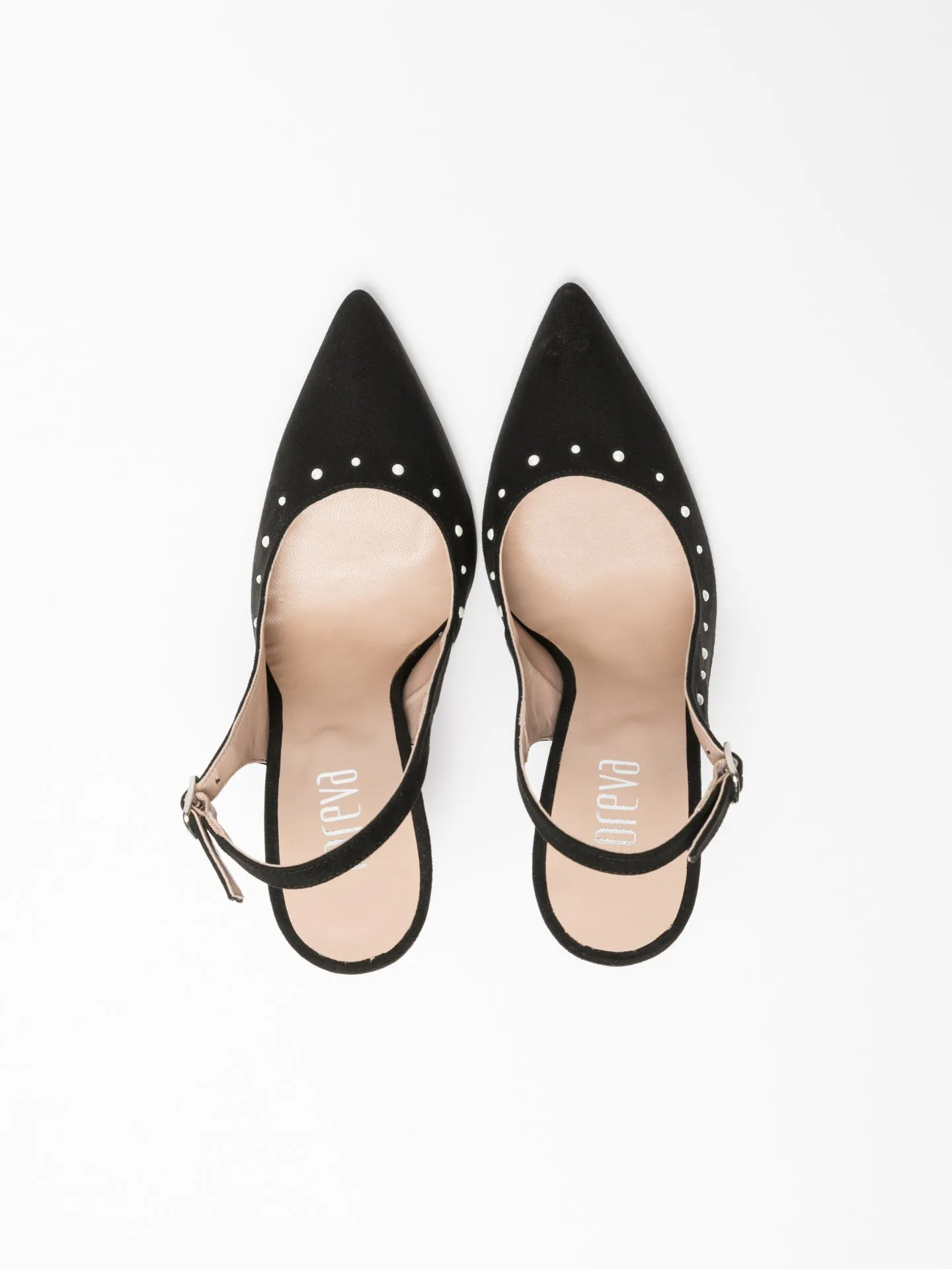 Black Sling-Back Pumps Shoes