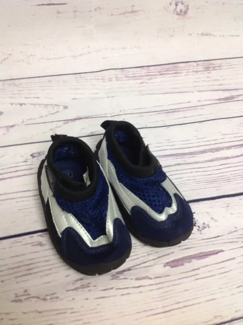 Blue & White Swimshoes