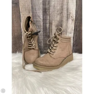 Boots Ankle Flats By Blowfish In Tan, Size: 7