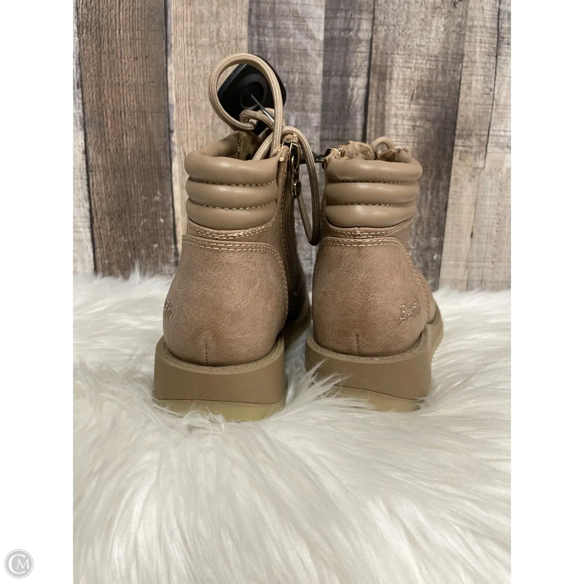 Boots Ankle Flats By Blowfish In Tan, Size: 7