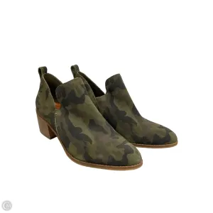 Boots Ankle Heels By 1.state In Camouflage Print, Size: 9