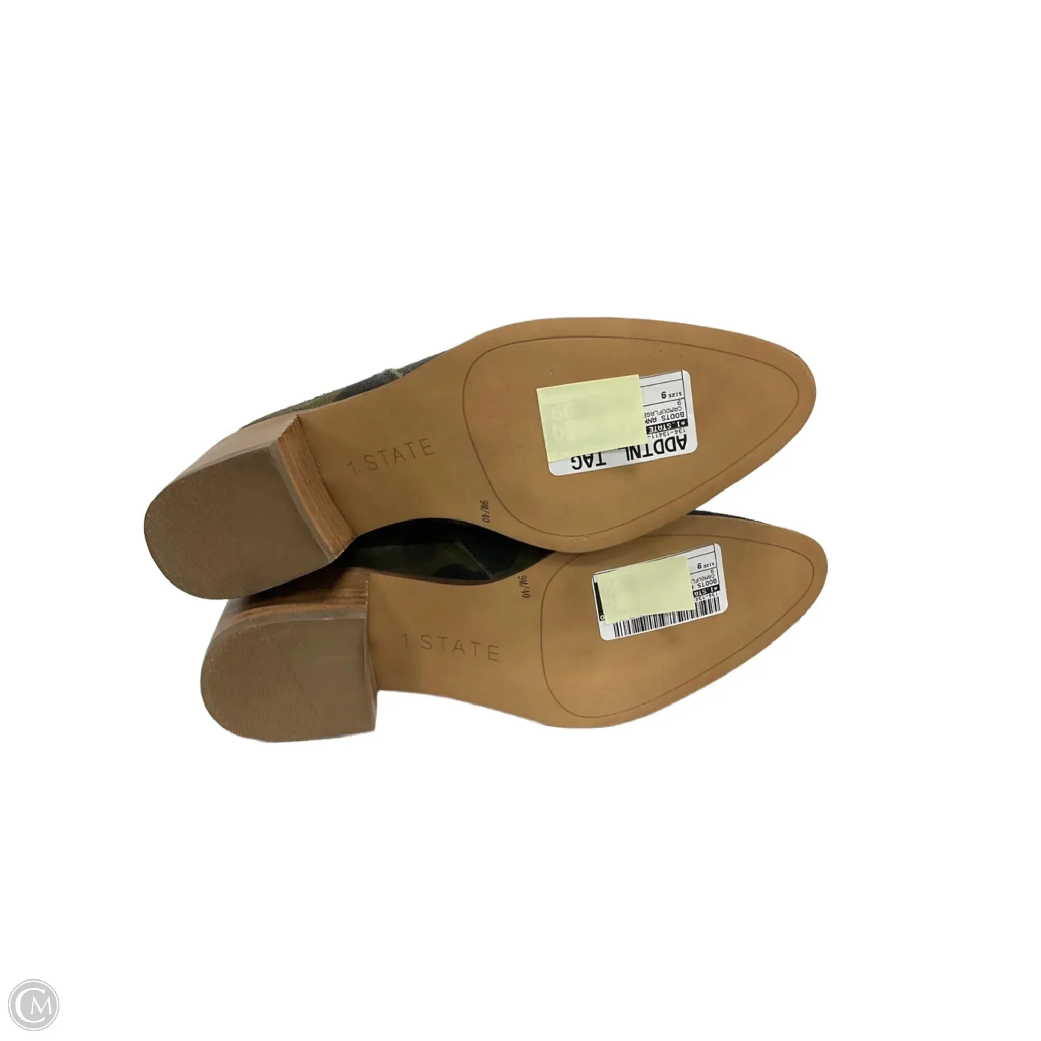 Boots Ankle Heels By 1.state In Camouflage Print, Size: 9