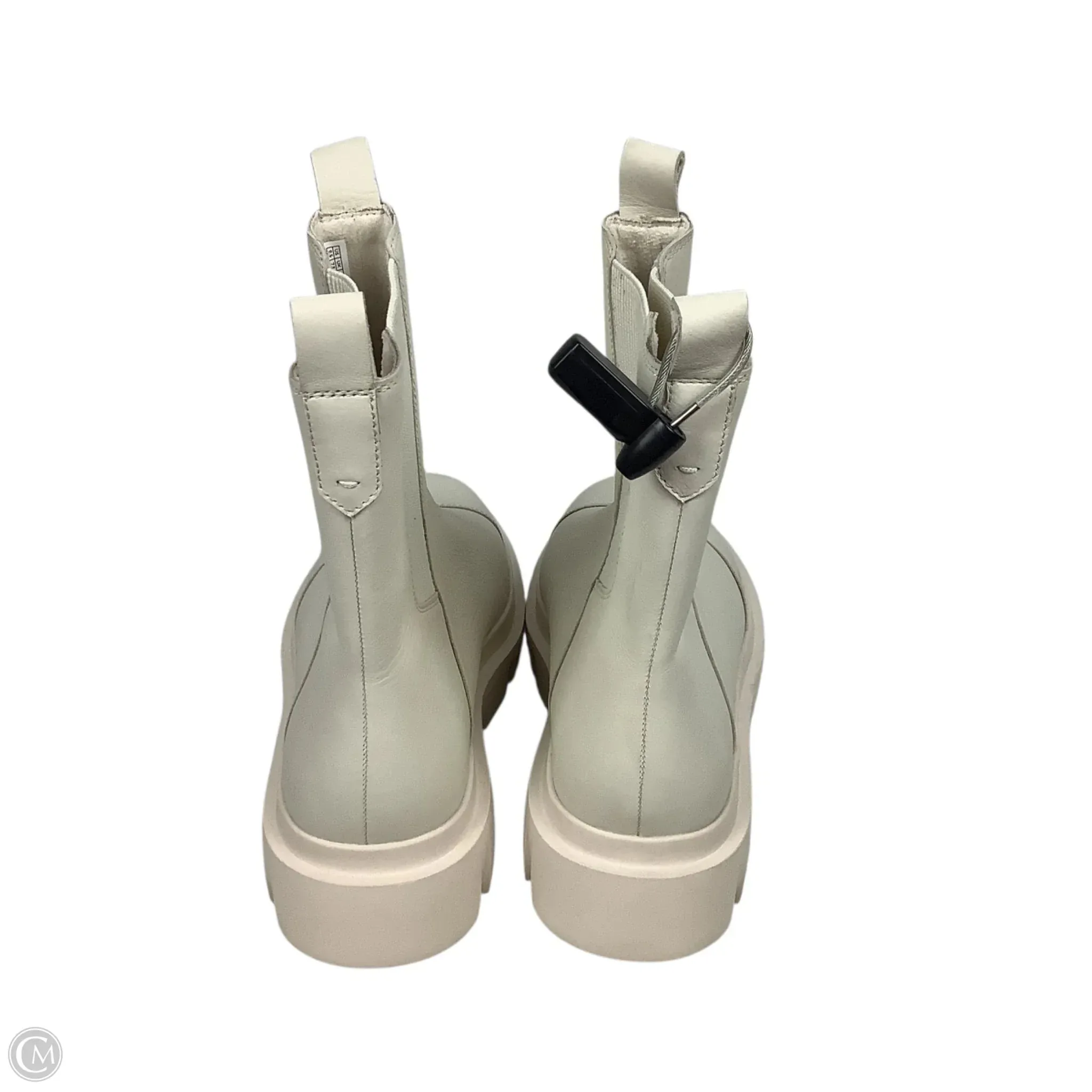 Boots Combat By Toms In White, Size: 9.5