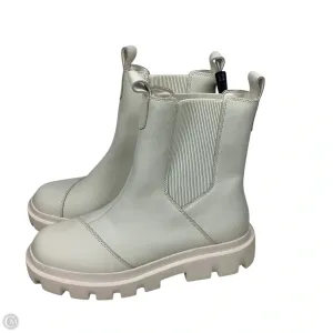 Boots Combat By Toms In White, Size: 9.5