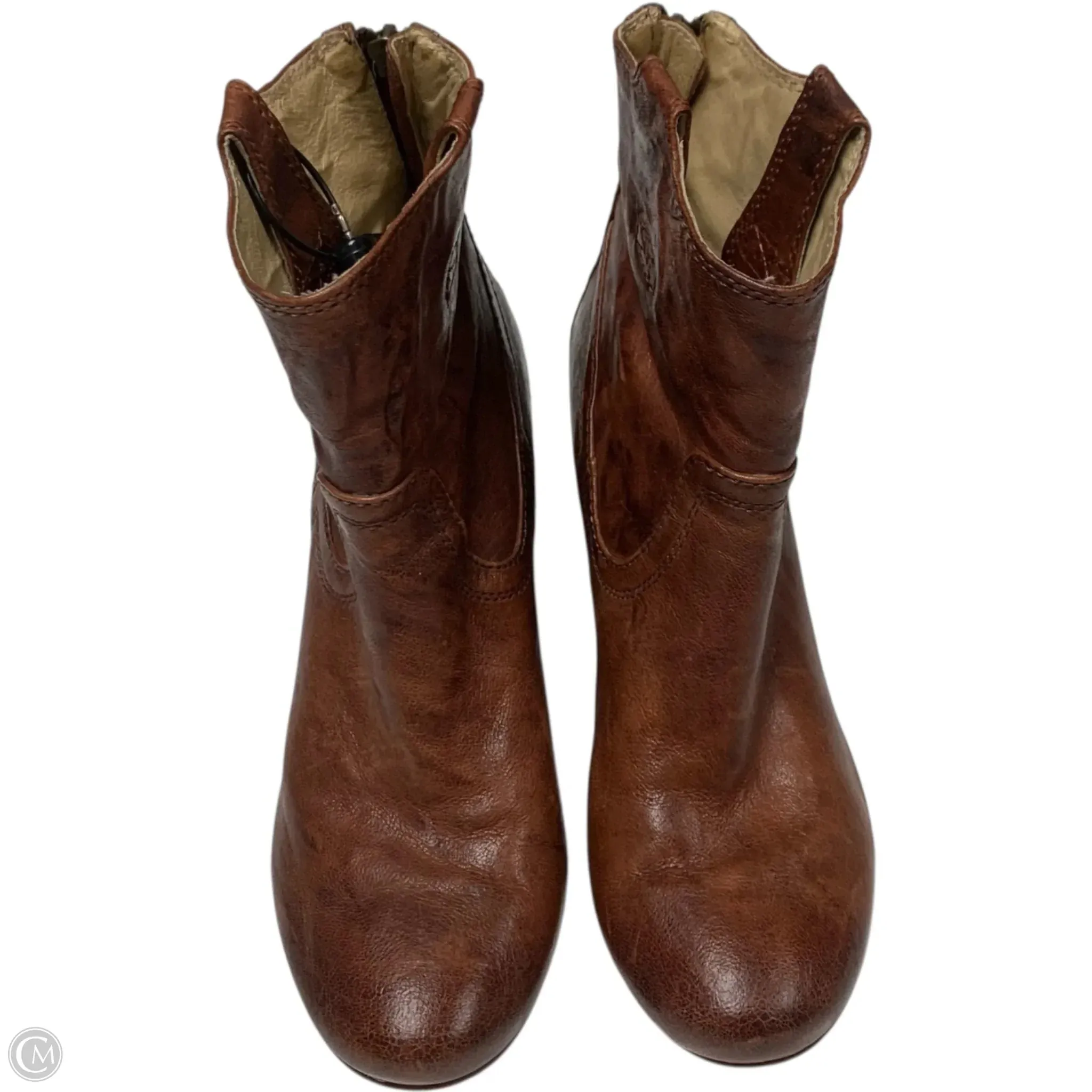 Boots Designer By Frye In Brown, Size: 7.5