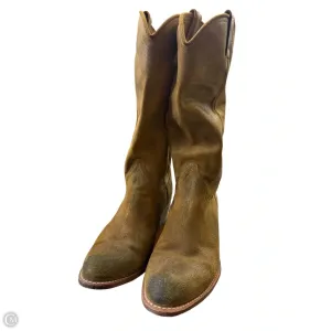 Boots Designer By Frye In Tan, Size: 8