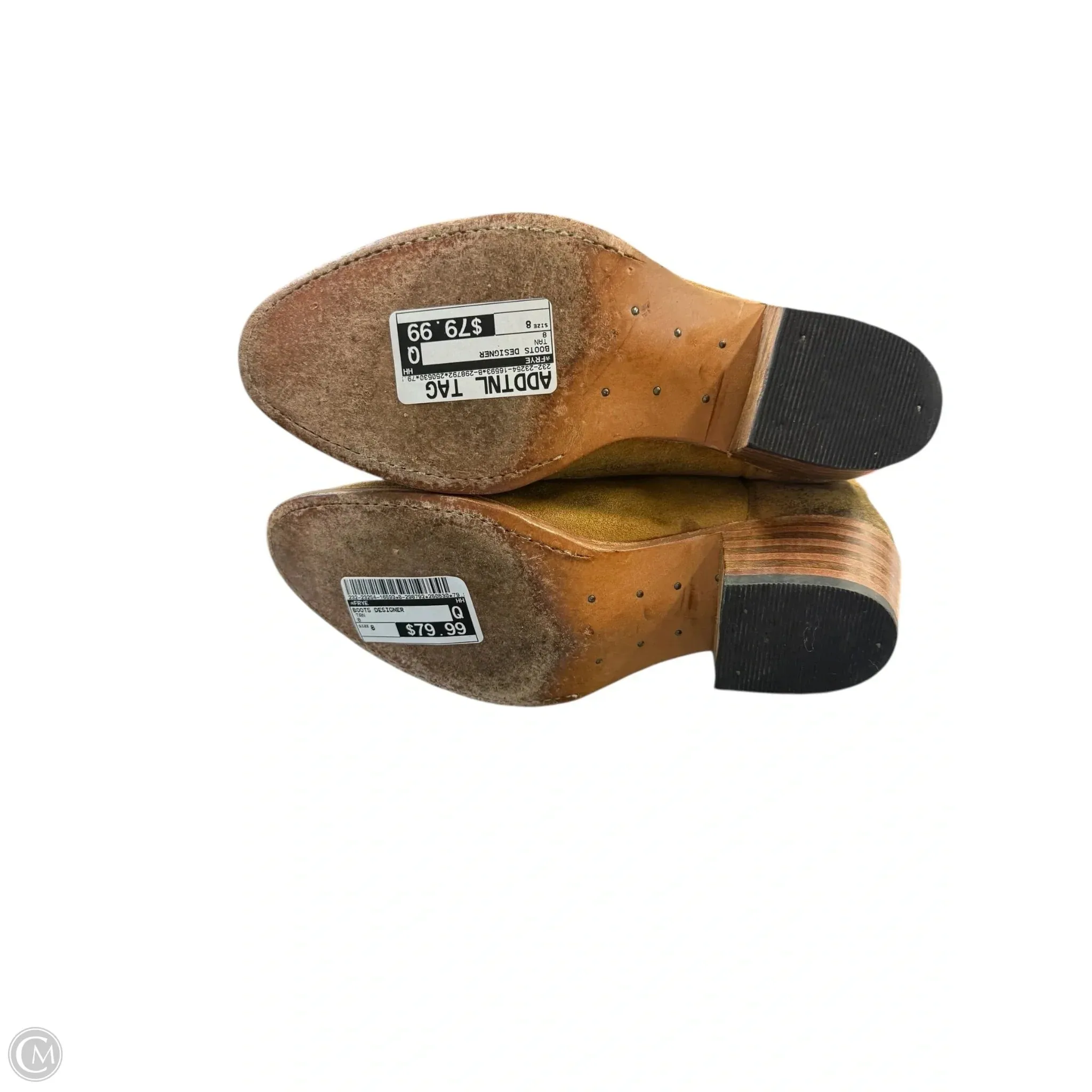 Boots Designer By Frye In Tan, Size: 8