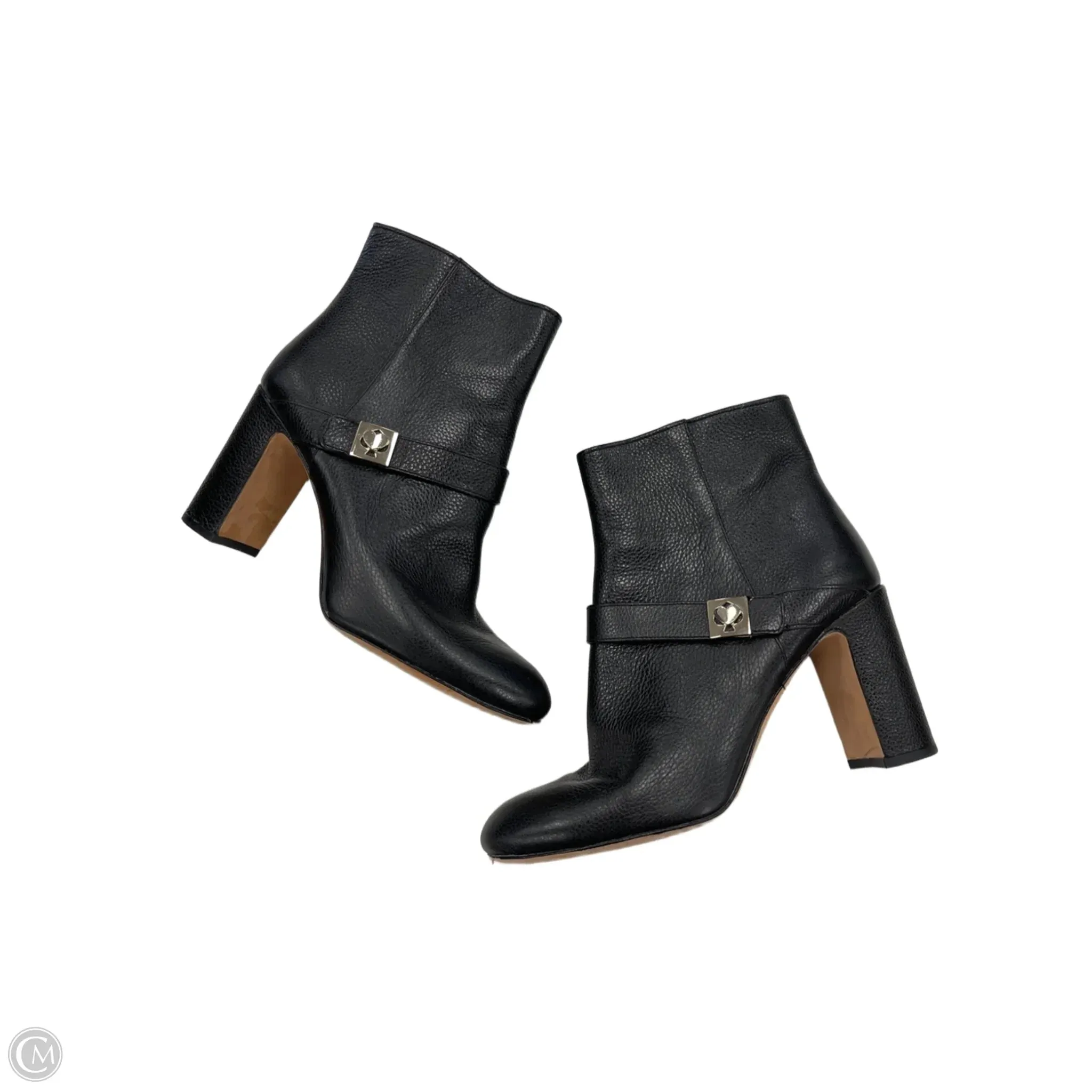 Boots Designer By Kate Spade In Black, Size: 8