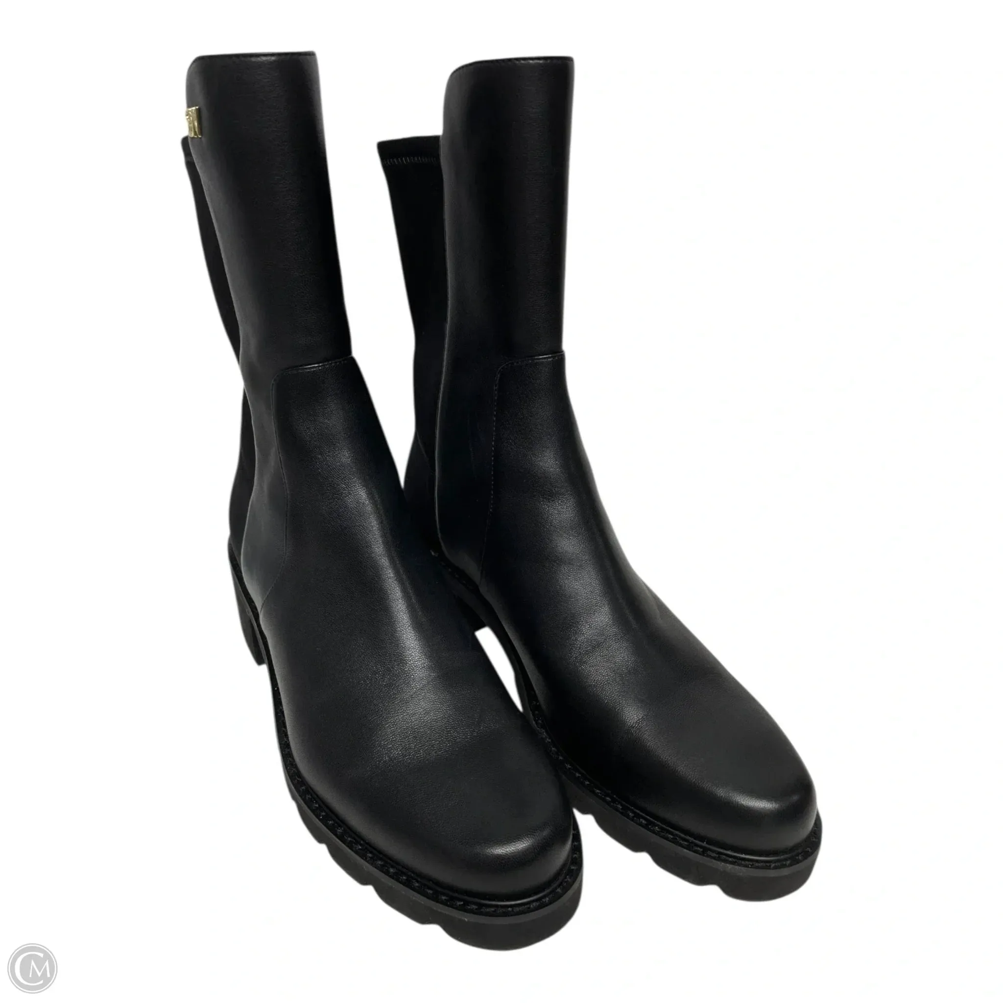 Boots Designer By Stuart Weitzman In Black, Size: 9