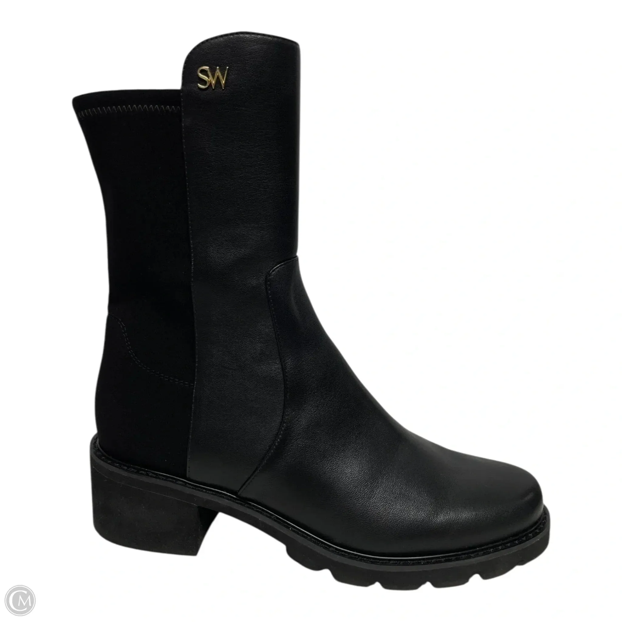 Boots Designer By Stuart Weitzman In Black, Size: 9