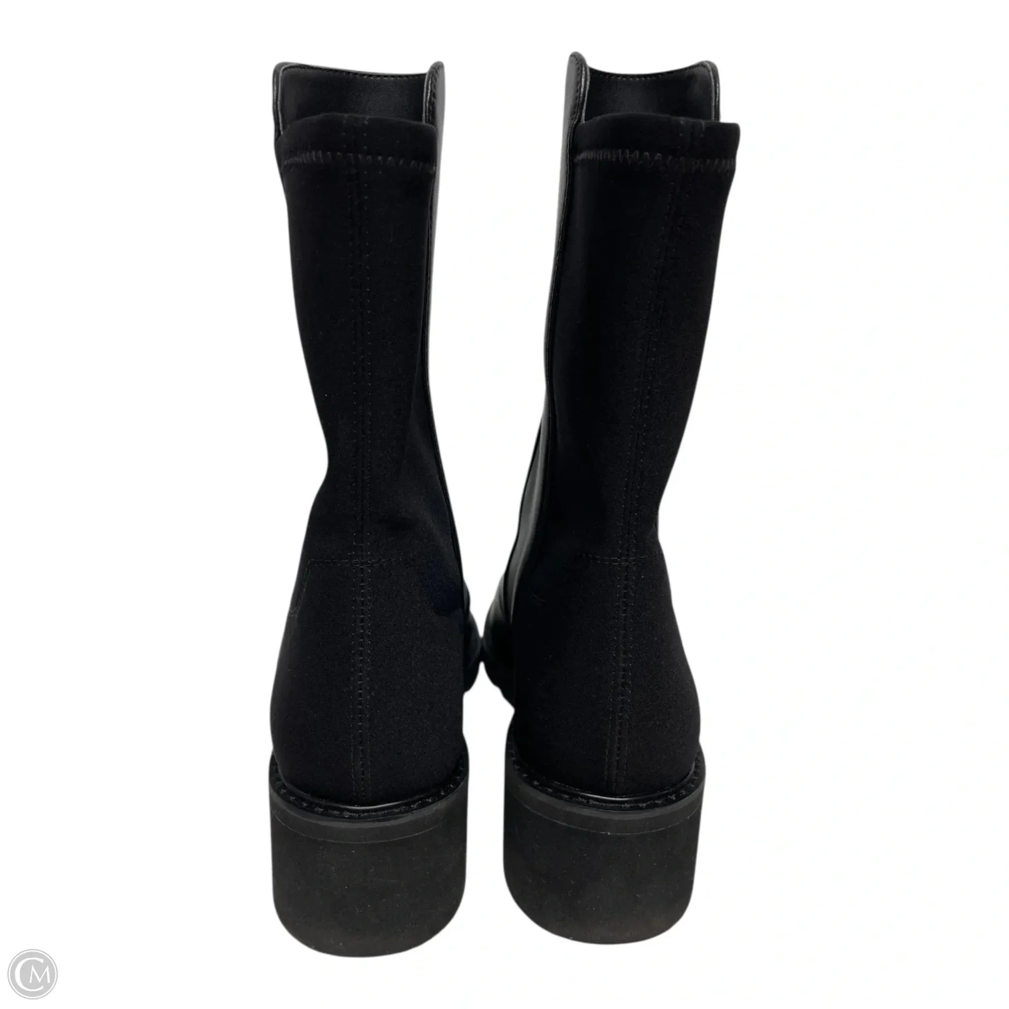 Boots Designer By Stuart Weitzman In Black, Size: 9