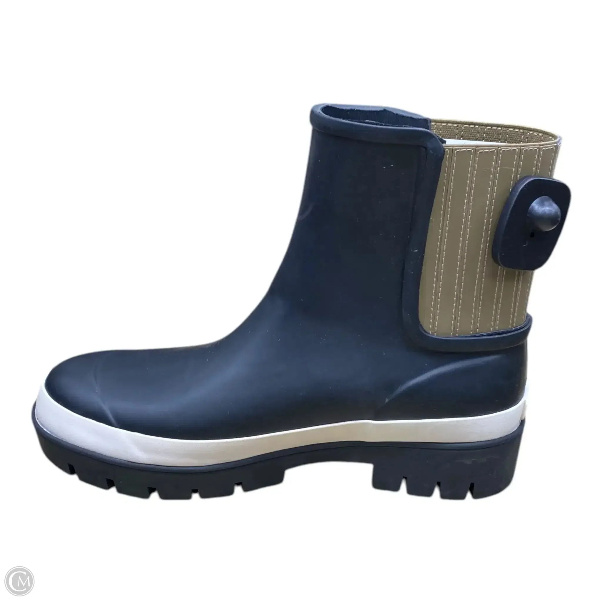 Boots Designer By Tory Burch In Black, Size: 10