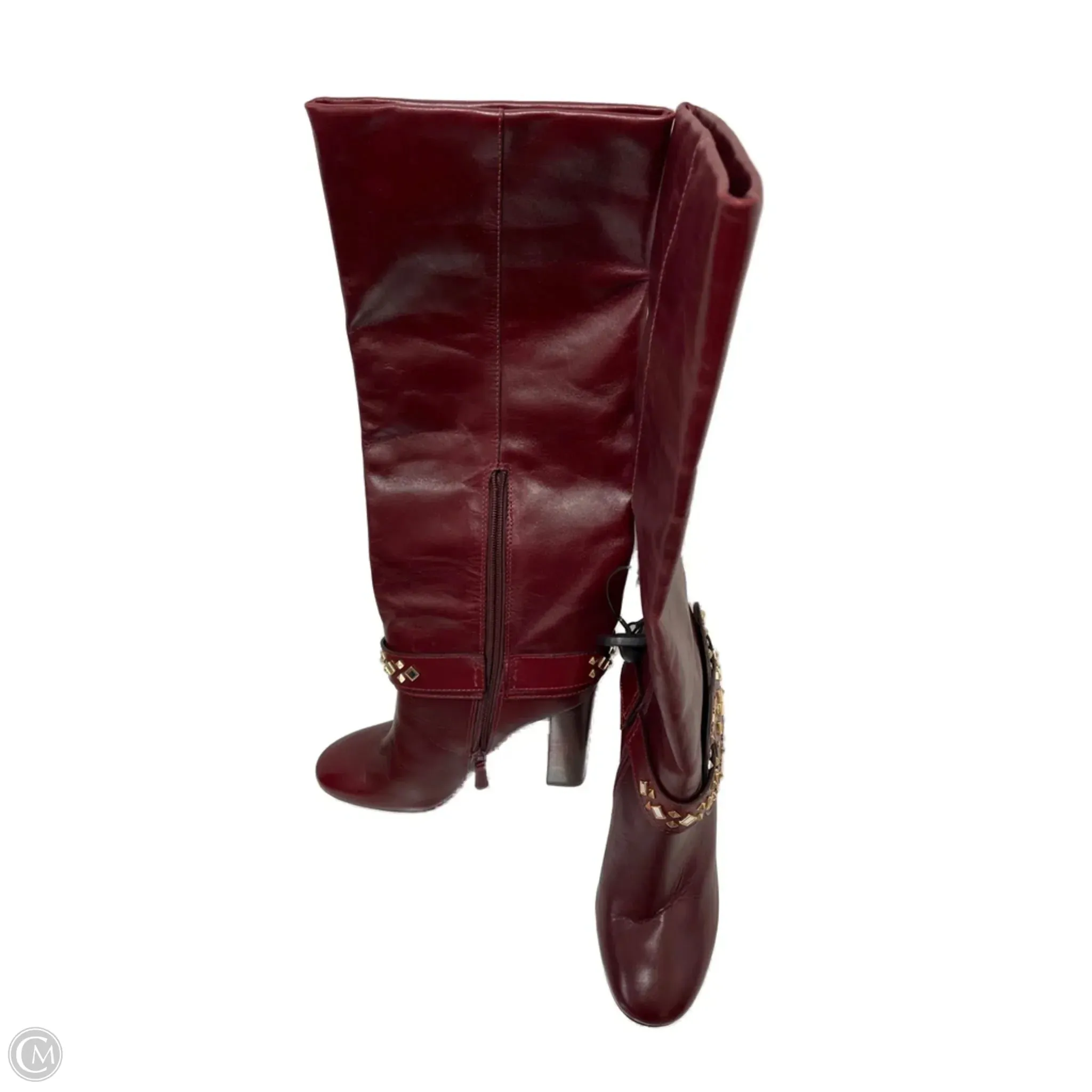 Boots Designer By Tory Burch In Red, Size: 8.5