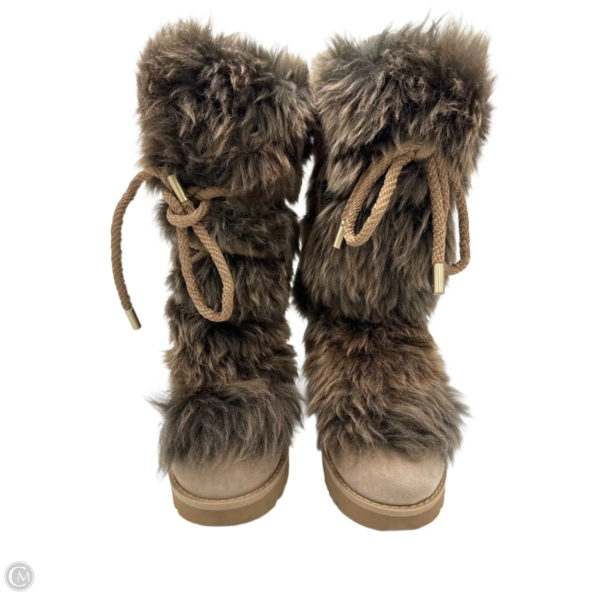 Boots Designer By UGG In Brown, Size: 6