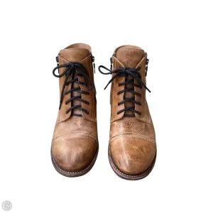 Boots Leather By Bed Stu In Tan, Size: 9
