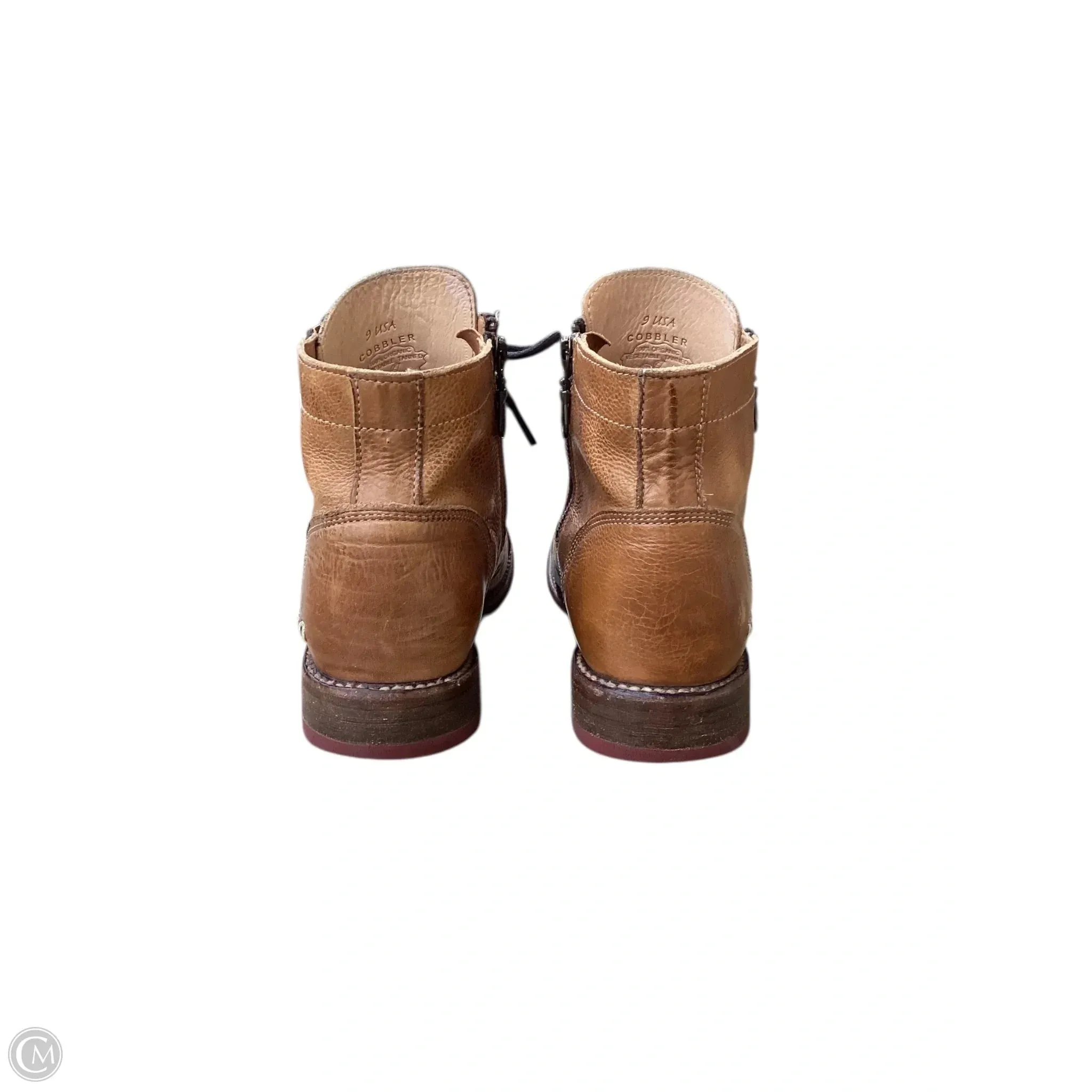 Boots Leather By Bed Stu In Tan, Size: 9