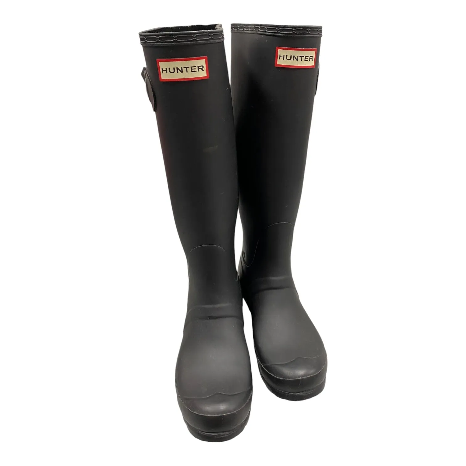 Boots Rain By Hunter In Black, Size: 7