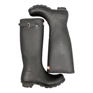 Boots Rain By Hunter In Black, Size: 7