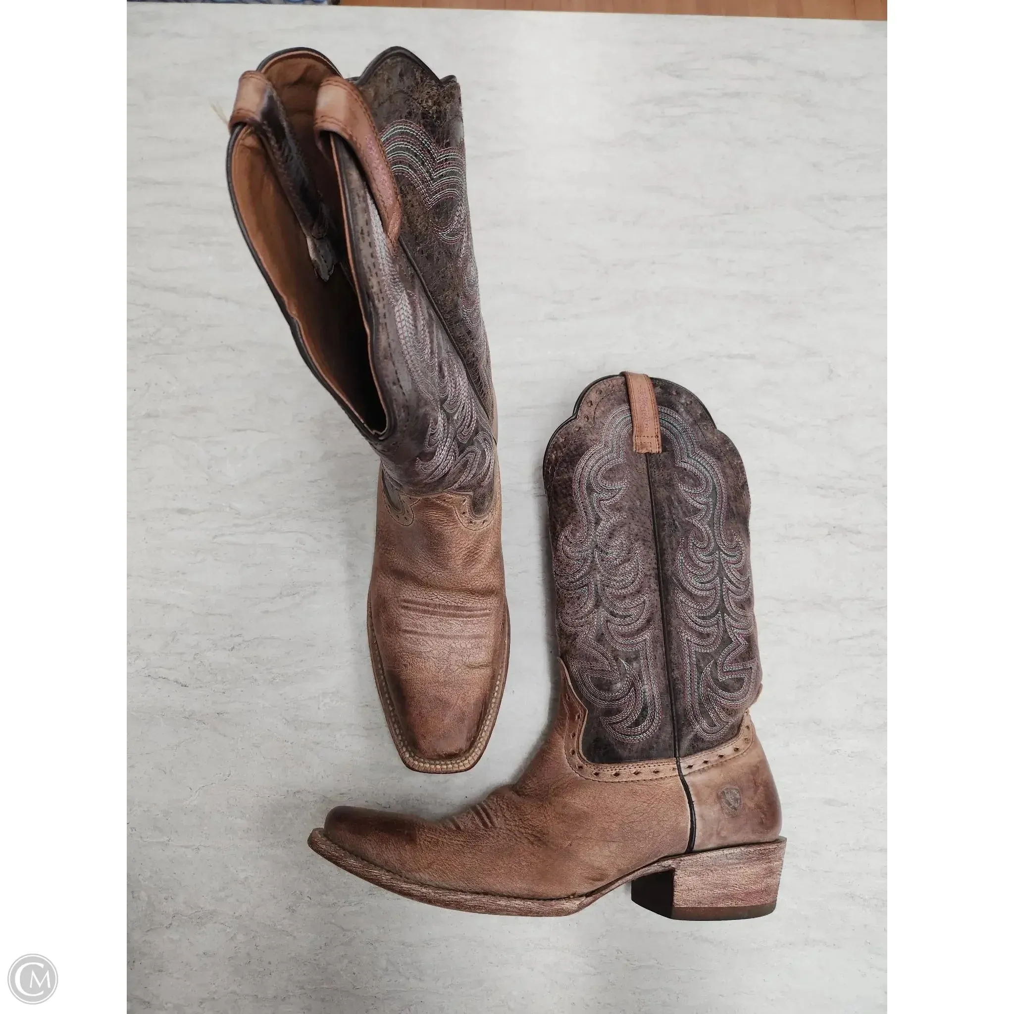 Boots Western By Ariat In Brown, Size: 10