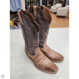 Boots Western By Ariat In Brown, Size: 10