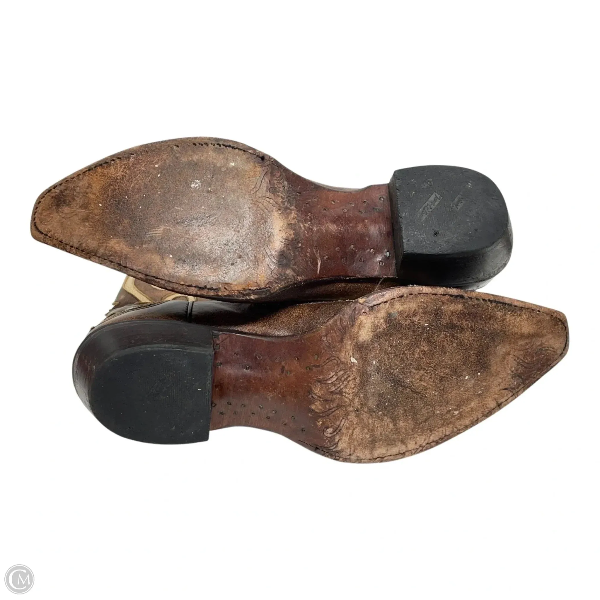 Boots Western By Tony Lama In Brown, Size: 8