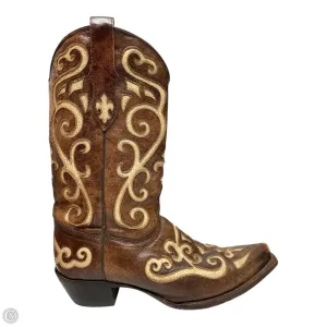 Boots Western By Tony Lama In Brown, Size: 8