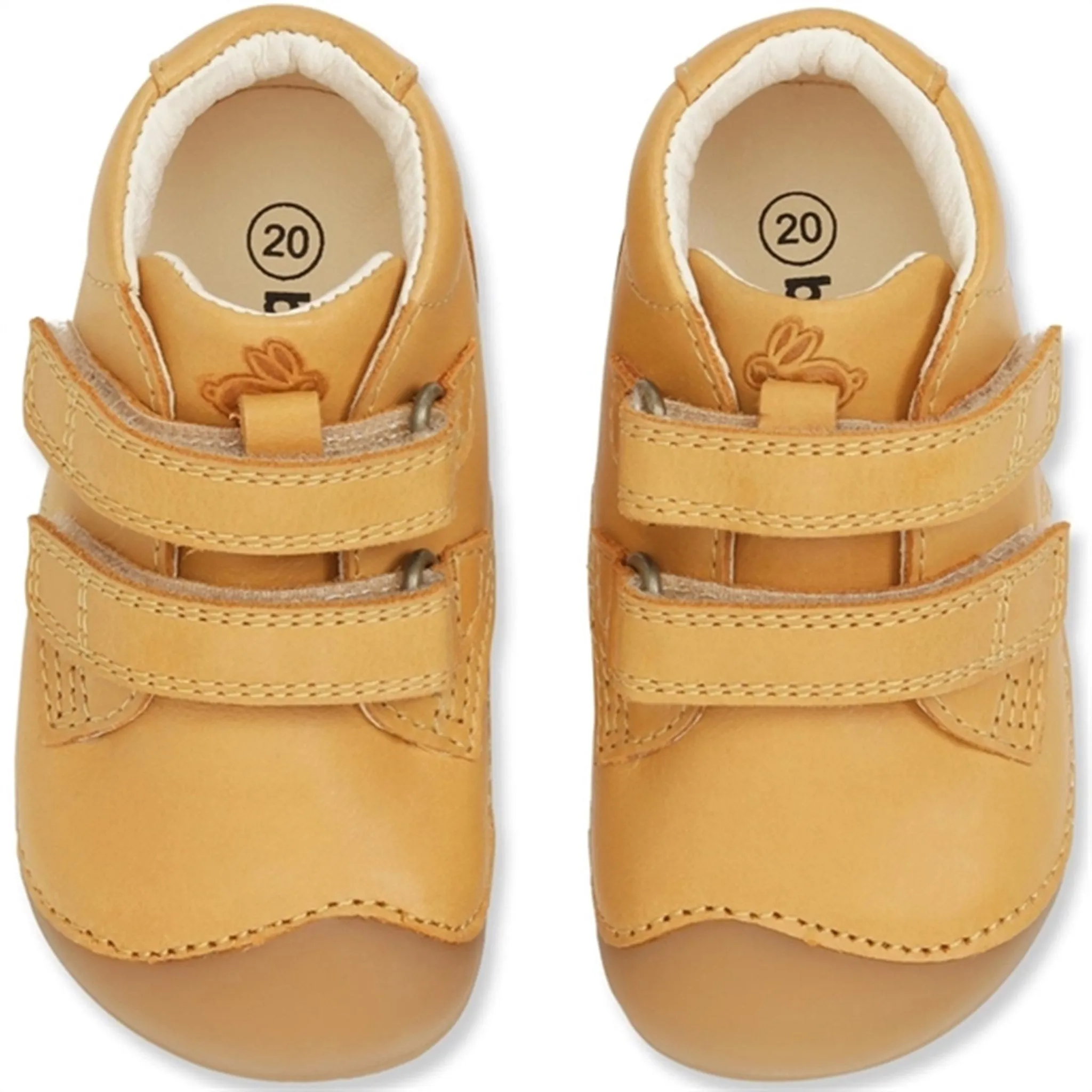 Bundgaard Begyndersko Petit Velcro Yellow