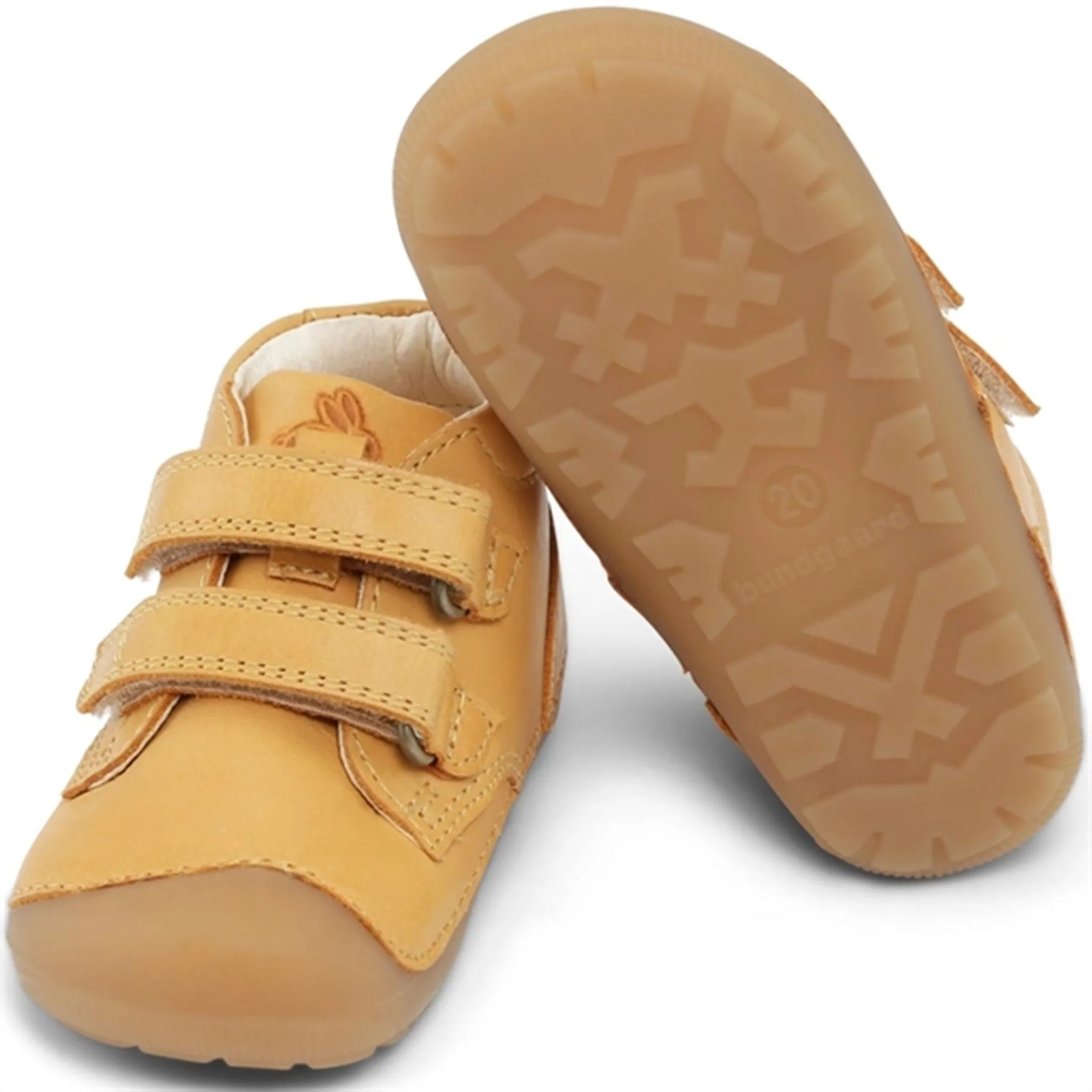 Bundgaard Begyndersko Petit Velcro Yellow