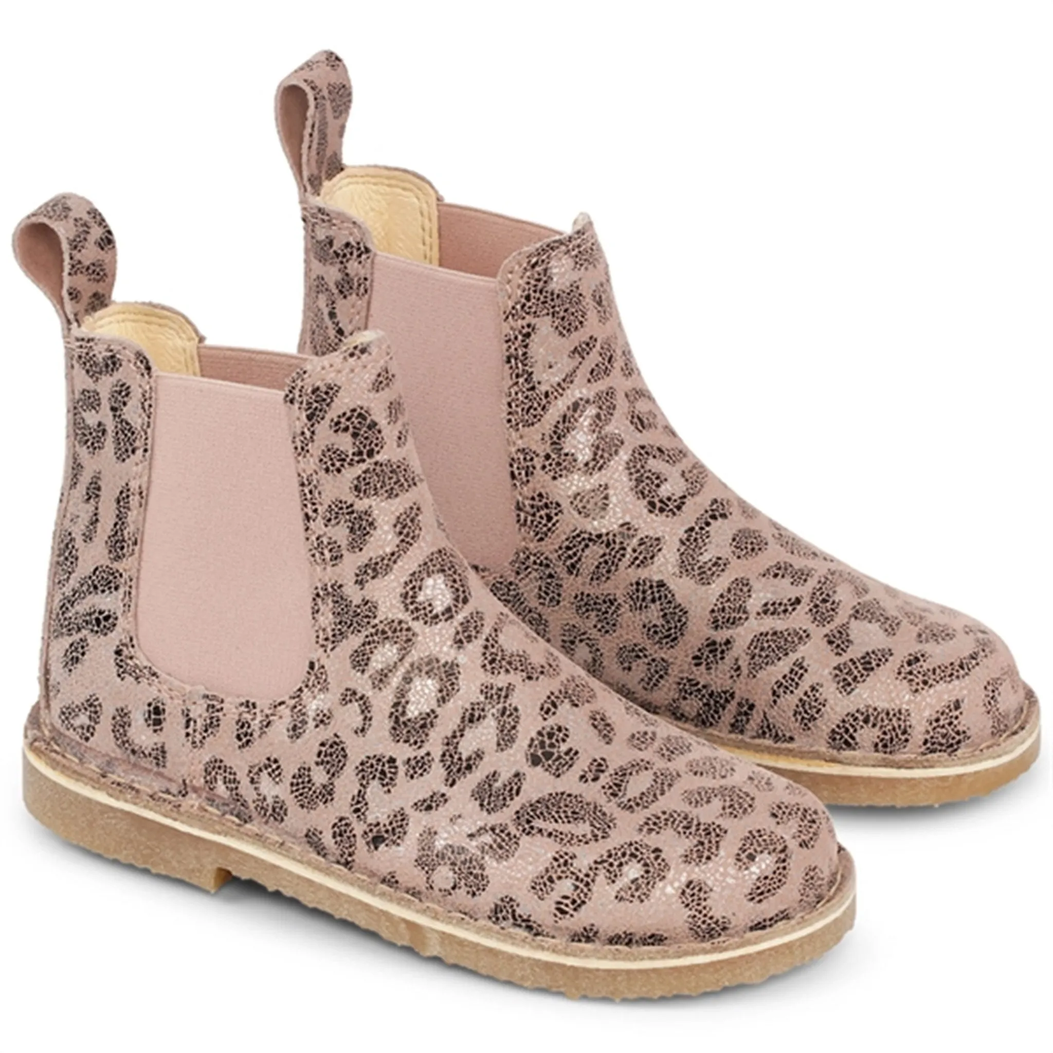 Bundgaard Cajsa Chelsea Boot Rose Leo Shine
