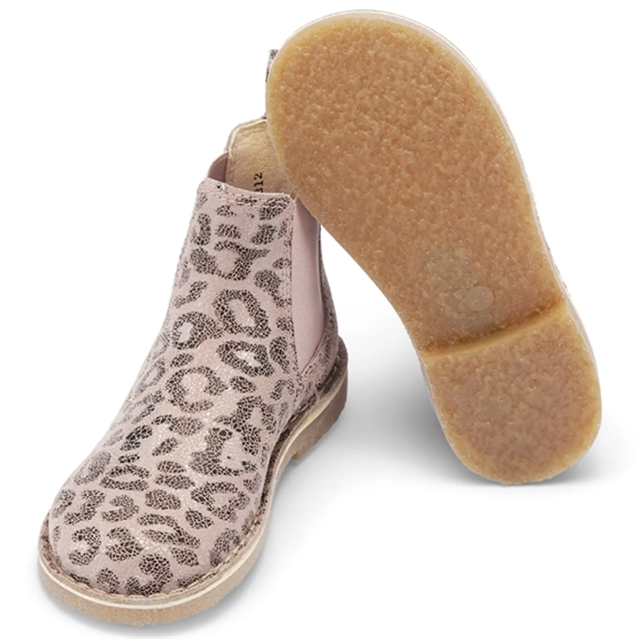 Bundgaard Cajsa Chelsea Boot Rose Leo Shine