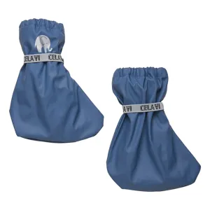 Celavi PU Footies With Fleece China Blue