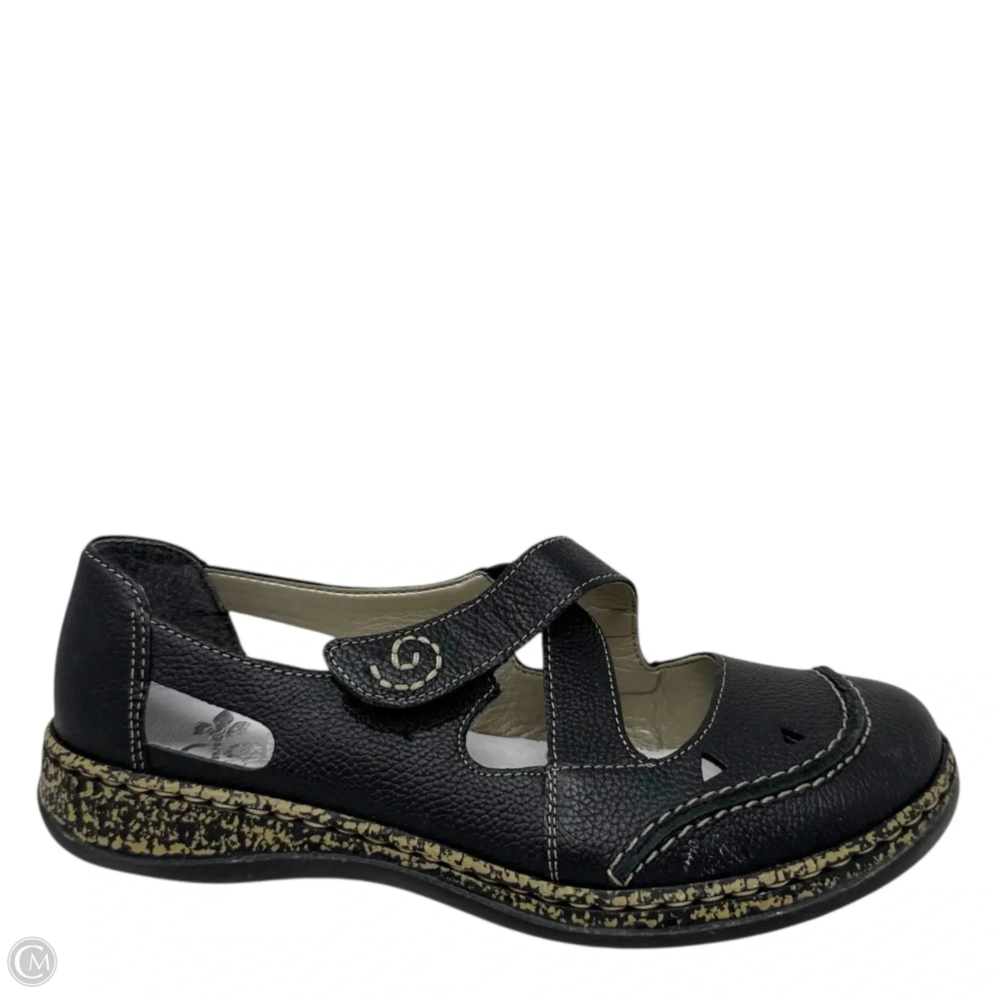 Daisy Mary Janes By Riekers In Black, Size: 7