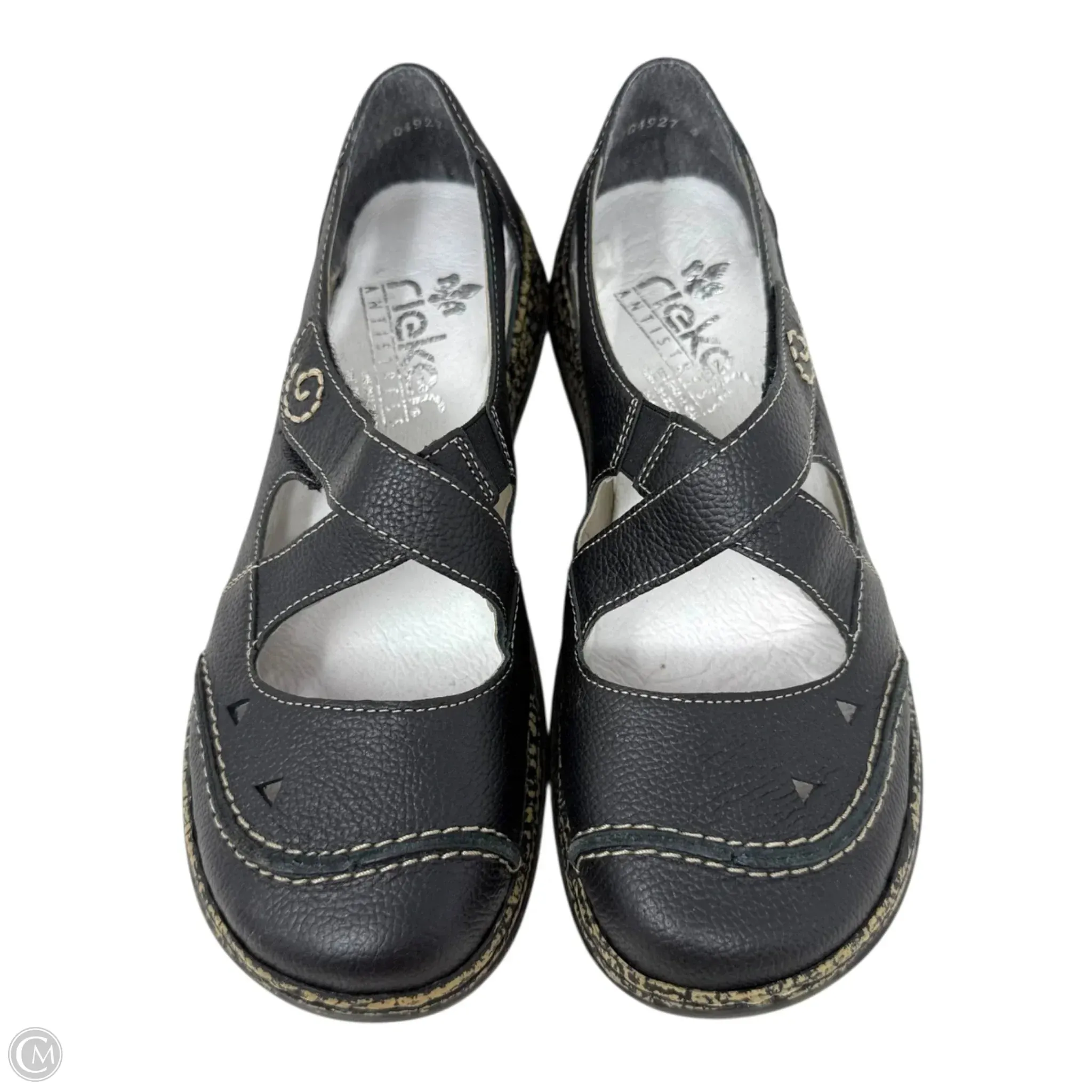 Daisy Mary Janes By Riekers In Black, Size: 7