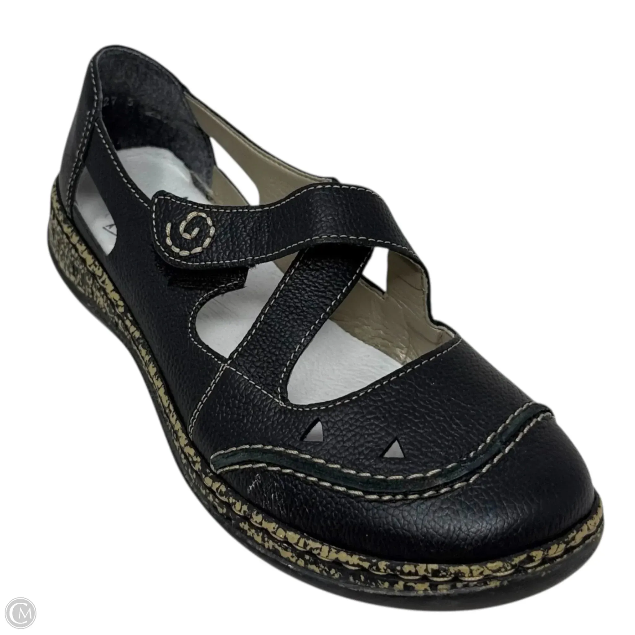 Daisy Mary Janes By Riekers In Black, Size: 7