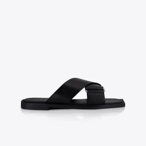 Elsie Slide Black SOL SANA