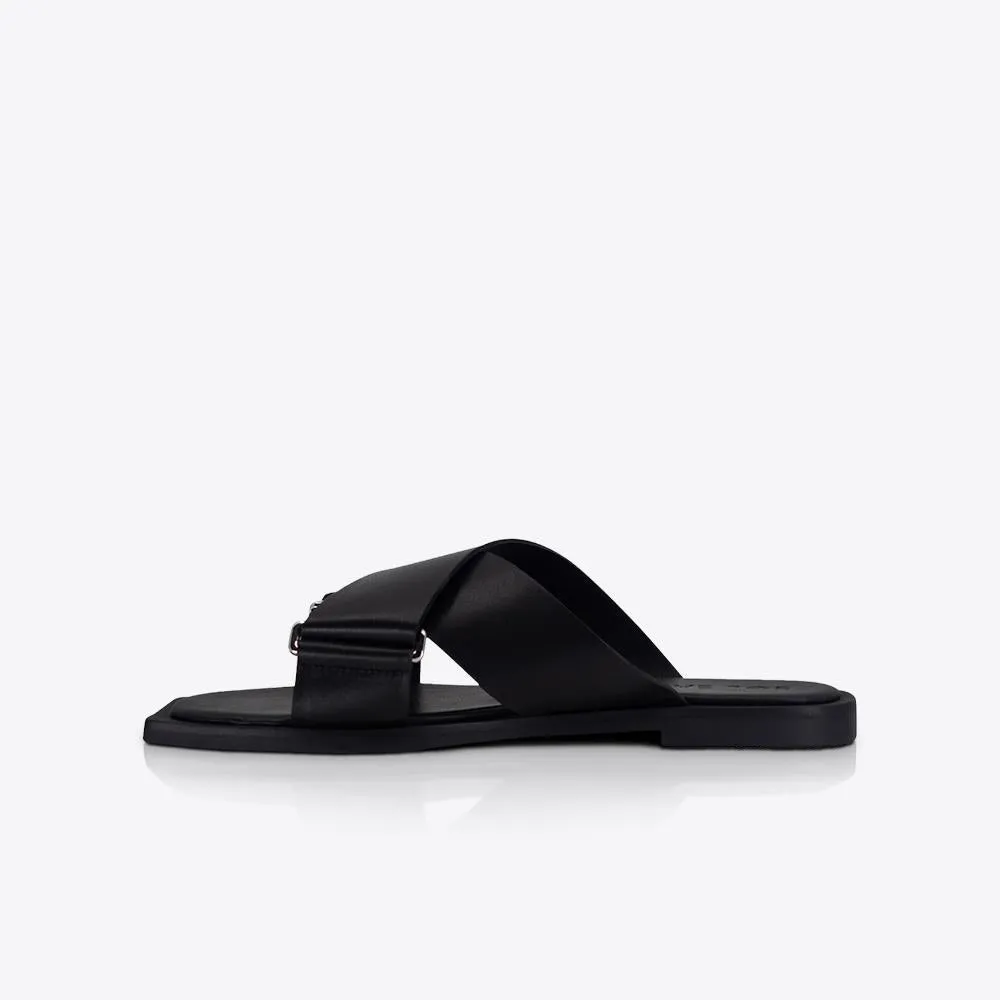Elsie Slide Black SOL SANA