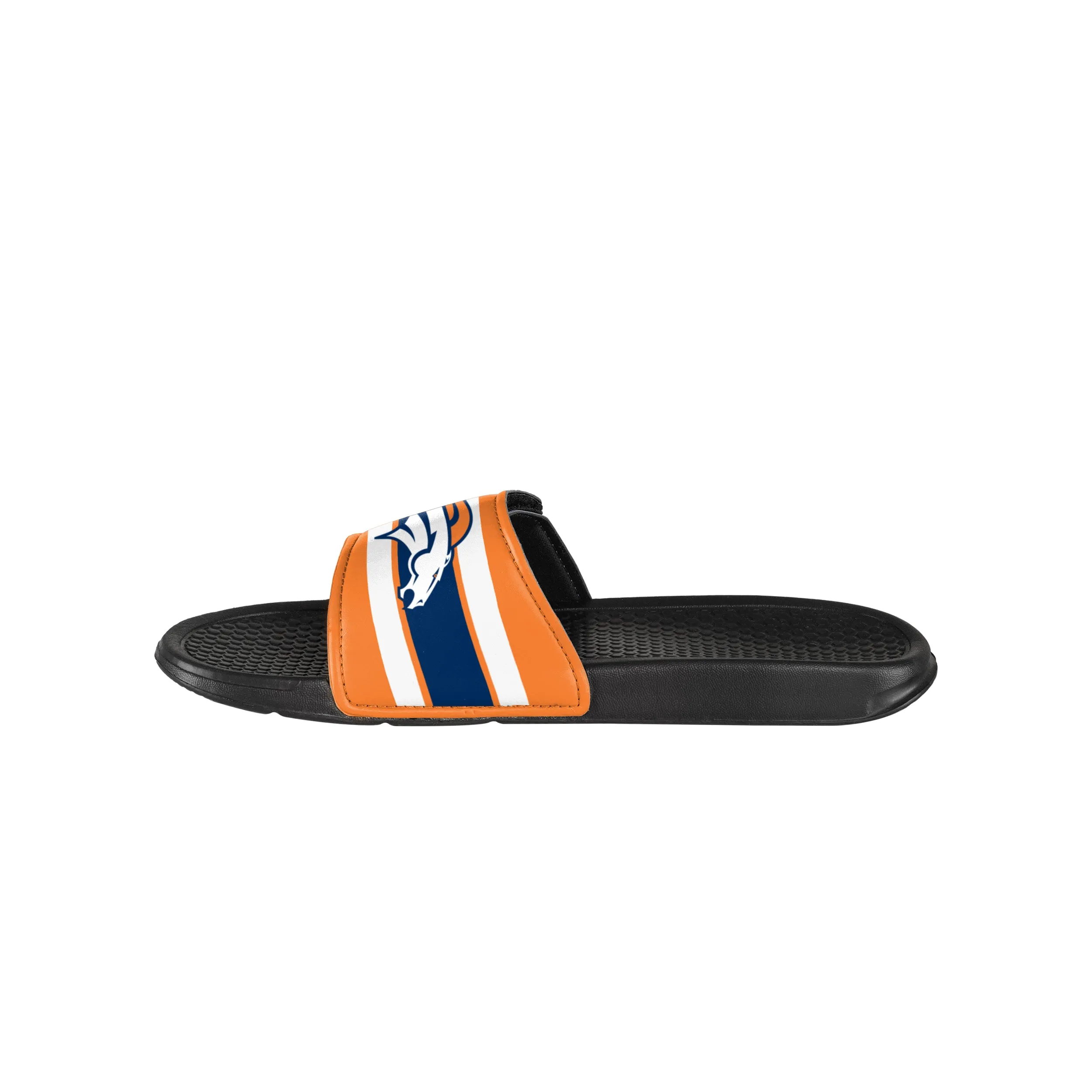 FOCO NFL Youth Denver Broncos Legacy Sport Slide Flip Flop Sandals