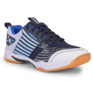 FREEDOM Sports Navy Blue Badminton & Pickleball Shoes For Men GRIPPER-02 By Liberty