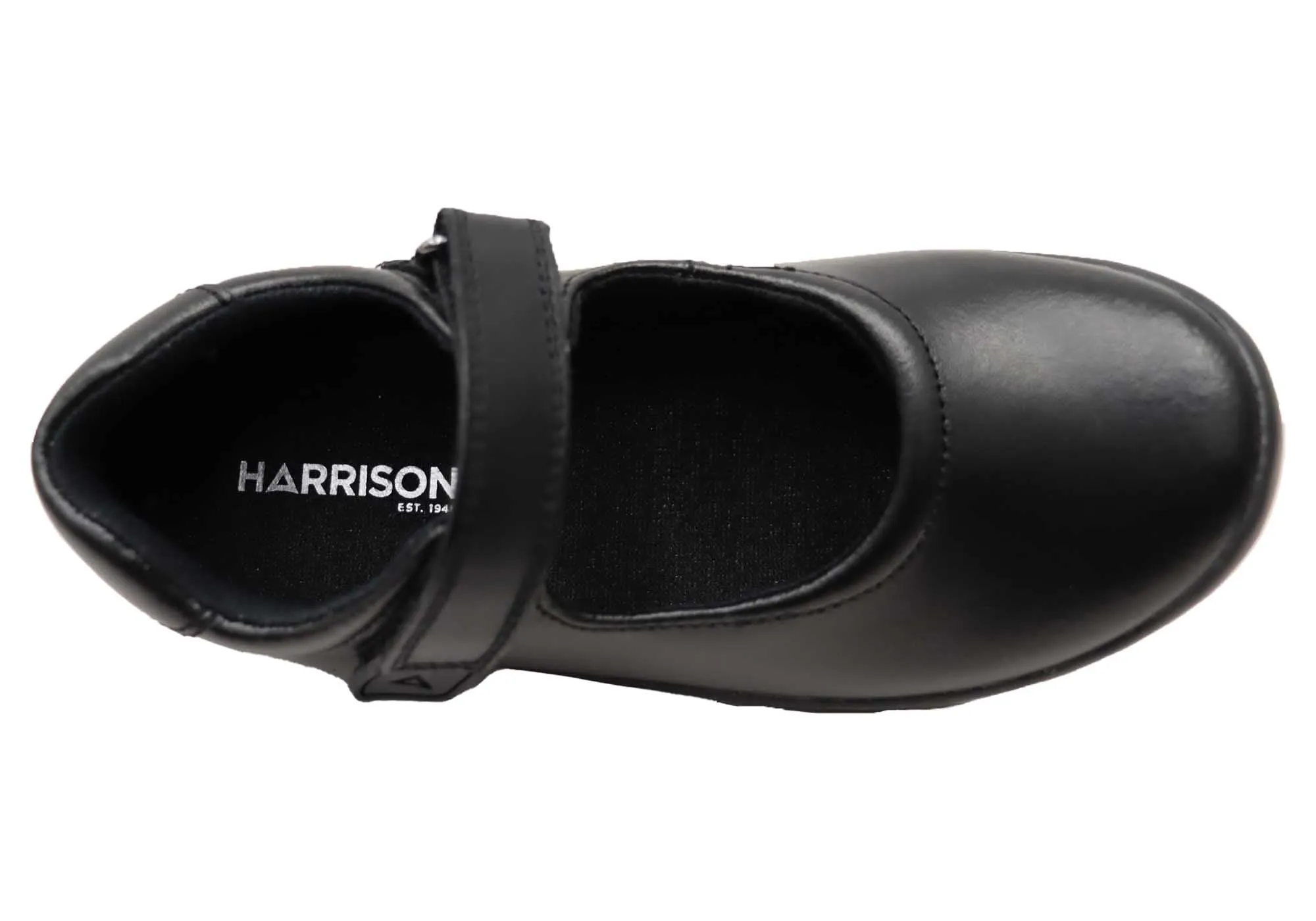 Harrison Kasey Kids Girls Leather Mary Jane School Shoes