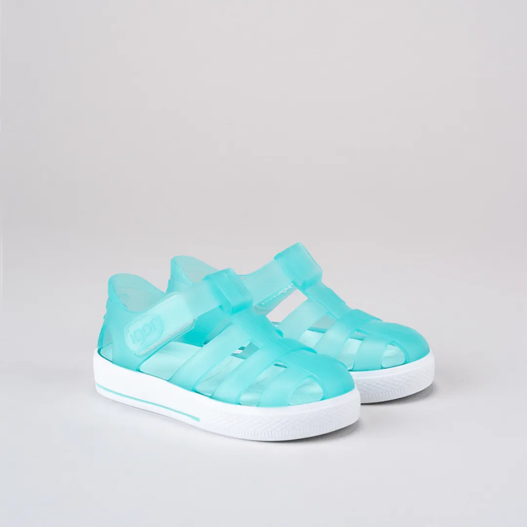 Igor: Star Jelly Sandals - Aguamarina