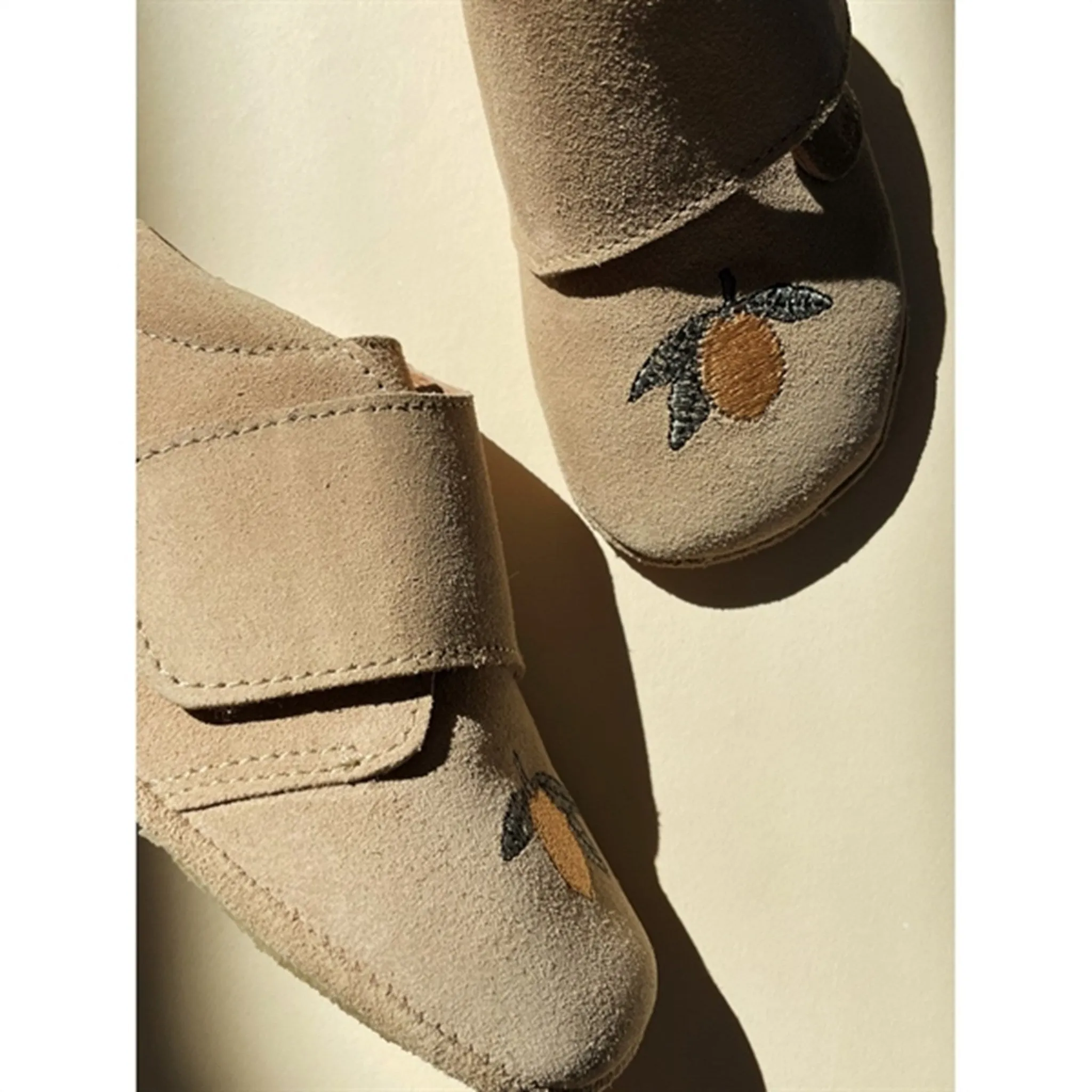 Konges Sløjd Mamour Embroidery Footies SAND