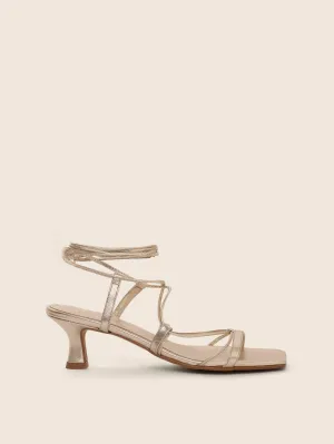 Livia Gold Heel Maguire